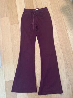Sunday Best burgundy sweatpants 2XS